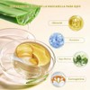Parches de Ojos con Péptidos de Colágeno 24K, Mascarilla Nutritiva