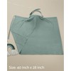 Roman Green Nursing Cover and Leaf Crib Sheet Bundle