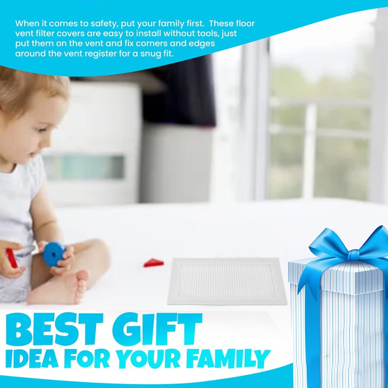 2Pcs Baby Proof Vent Cover Child Proof Safe Soft Silicone