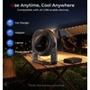 2025 New Desk Fan, Quiet Air Circulator Mini Fan for