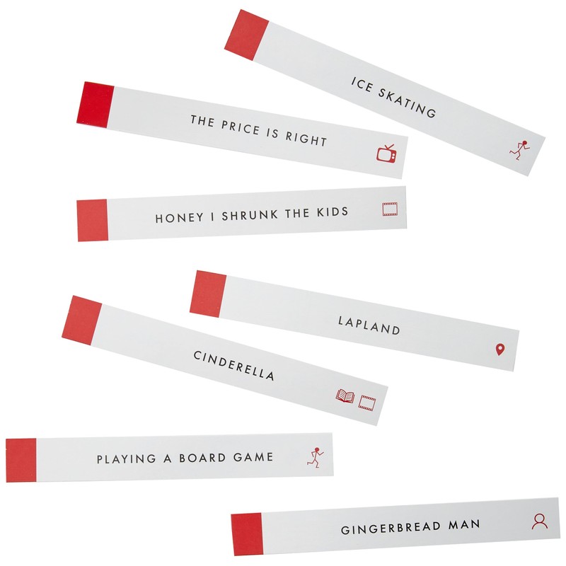 Ginger Ray Santa Hat Christmas Charades Family Party Game -