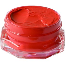 Columbus Scratch, Fading Repair, Gloss Leather Shoes, Special Complementary Color Cream, Color Repair, Red, 0.3 oz (9 g), red