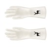 Dishwasher Gloves, Waterproof Rubber Kitchen Gloves for Home (S)