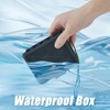 SUPERFINDINGS 4Pcs Fishing Tackle Box Organizer Multi-Compartment Fishing Tackle Box