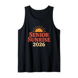 Senior Sunrise 2026 Graduation My Last First Day Tank Top