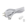 6' Rope Light Connector Kit for 2 Wire 1/2" Diameter