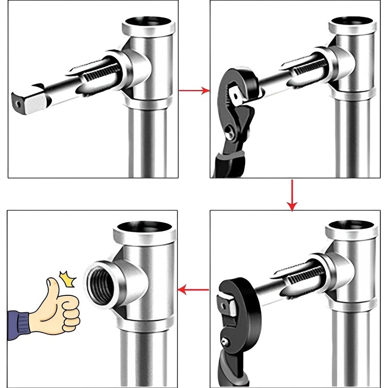 Boxonly Spiral Flute Thread Tap M3 x 0.5mm, for Processing