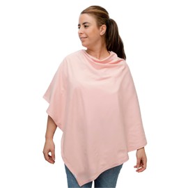 Nursing Cover for Baby Breastfeeding Pink Breathable 100% Organic Cotton Baby-Safe Fabric Cover Gentle on Sensitive Skin Mother Nursing Apron Multi-use Carseat Canopy Full Coverage Ultimate Comfort