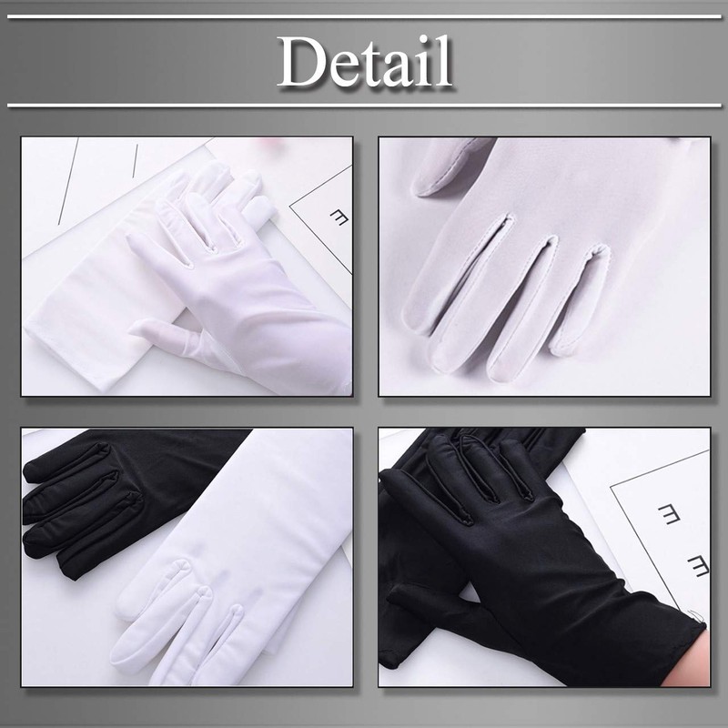 BUZZxSELECTION GB007 Satin Cloth Gloves, Protection, Hand Care, Valuables, Appraisal,