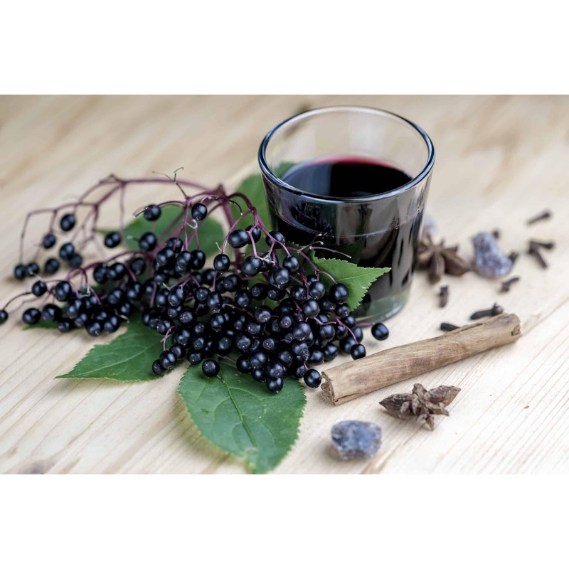 Big Pete's Elderberry Immune Syrup with Aronia-Cold Pressed, Never Dried,