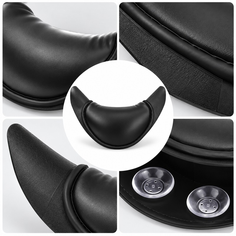 Silicone Shampoo Bowl Neck Rest for Hair Washing – Soft