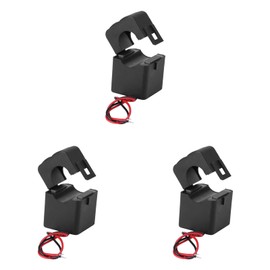 3pcs PEACEFAIR PZCT-2 Small Electric AC Splitcore High Current Transformer for Home 100A/100MA for AC (Watts), Current (Amps), Voltage