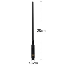 144/430MHz Dual Band Handy Rod Antenna for VHF/UHF Band SMAP 6 Stage Telescopic Amateur Radio YAESU ICOM BAOFENG FT-60 VX-3 VX-6R ID-52 ID-51 UV-3R