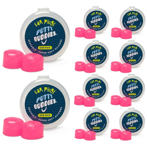 Putty Buddies Super Soft Comfortable Original Swimming Earplugs for Kids