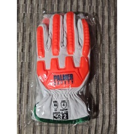 PALMER SAFETY CUT RESISTANT IMPACT GLOVE, PALMER SAFETY G900 / M SHEEP LEATHER DRIVER, PAIR