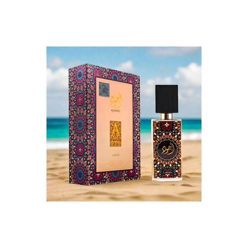 Lattafa Ajwad Eau De Perfume Spray, 2.0 Ounces