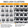 Lash Clusters 72 Clusters Lashes B&Q LASH Eyelash Clusters C