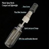 Small Spray Bottle, Clear Empty Mini Travel Plastic Bottle. Premium
