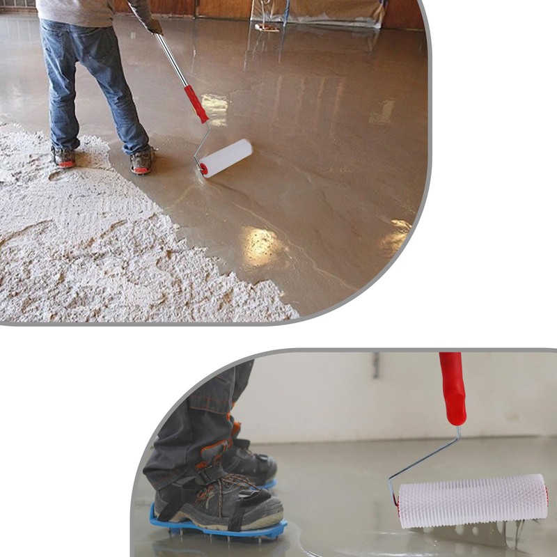 Trendecor 230mm Spiked Roller Self Levelling, Spiked Roller with 1.3