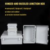 Junction Box IP65 Waterproof Enclosure Outdoor Cable Connectors Plastic Case(150x150x90mm,Pack