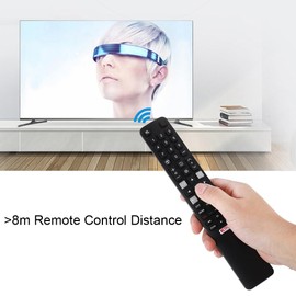 Multifunctional Remote Control for TCL TVs with Precise Signal Transmission and Control Distance of >8 m