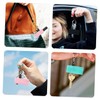 FOMIYES Chic Knitted Lipstick Holder Keychain Accessory Lip Gloss Bag