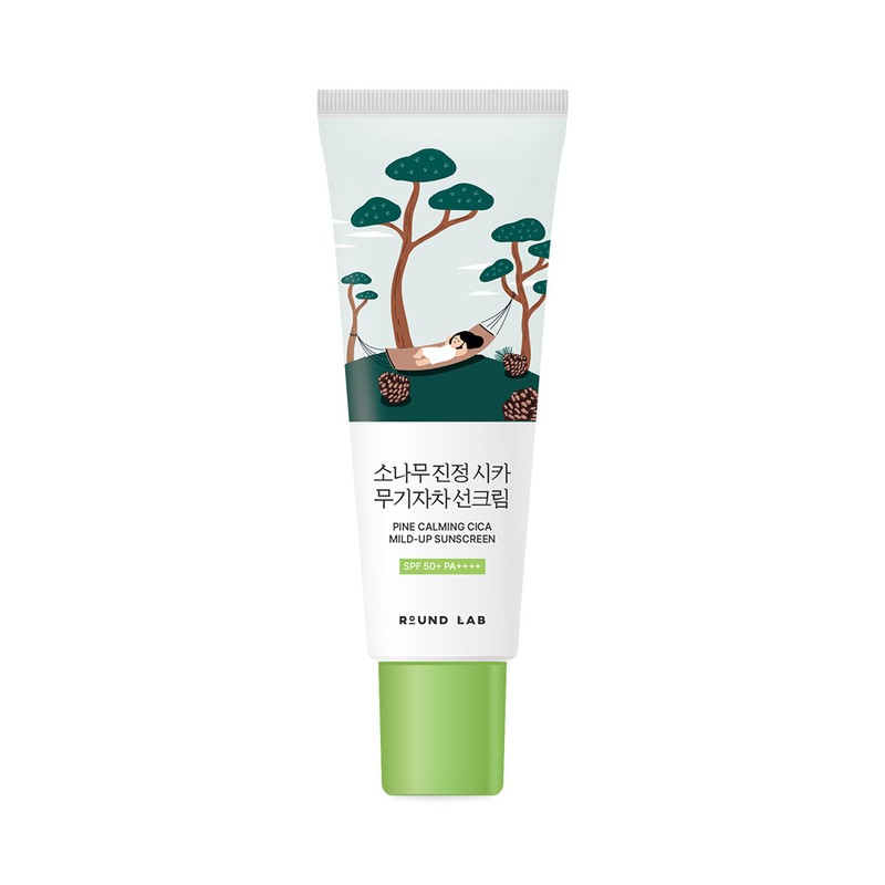 Round Lab Pine Soothing Cica Inorganic Sunscreen 40ml (SPF50+/PA++++) /