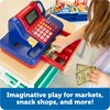 Learning Resources Pretend & Play Teaching Cash Register, 73 Piece