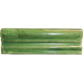 Fine Crafts Imports 2" x 6" 5pcs TalaMex Green Chair Rail Molding