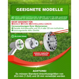 LADAMI Unkrautbürste für Freischneider,Wildkrautbürste für Motorsense Zubehör,Universal Aluminium Trimmerkopf mit 48 Radikal Nylon Trimmerfaden für Garten Unkraut