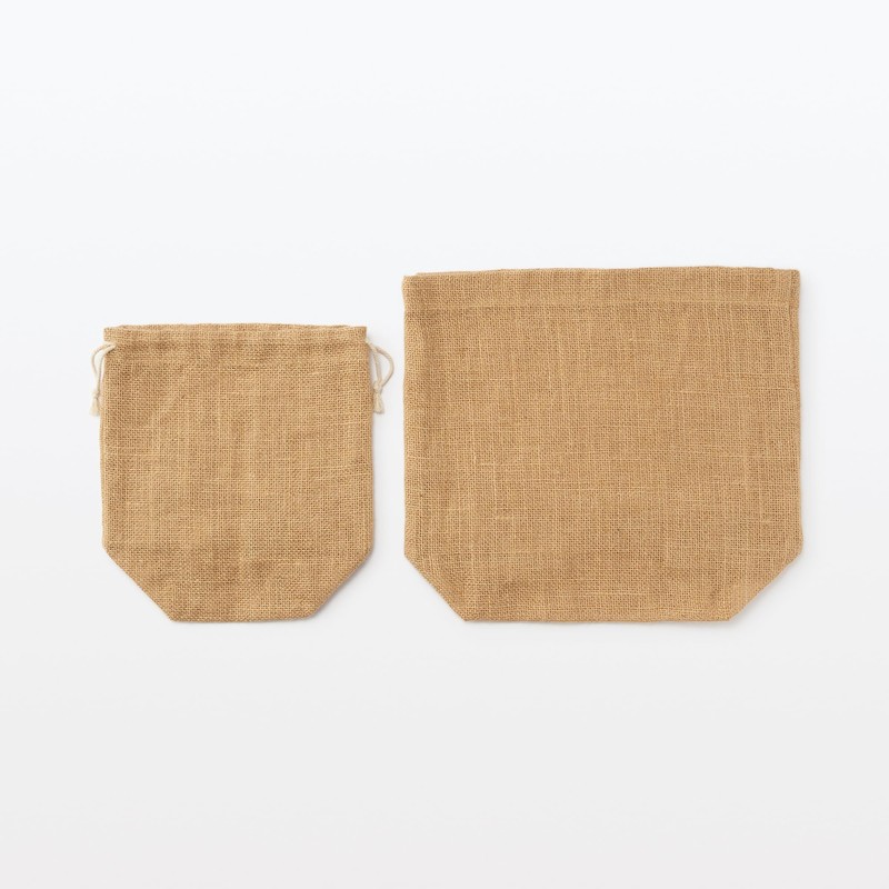MUJI MCB83A1A Jute Vegetable Storage Bag, S