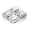 EBL D Cell Size NIMH Rechargeable Batteries 1.2V Battery +