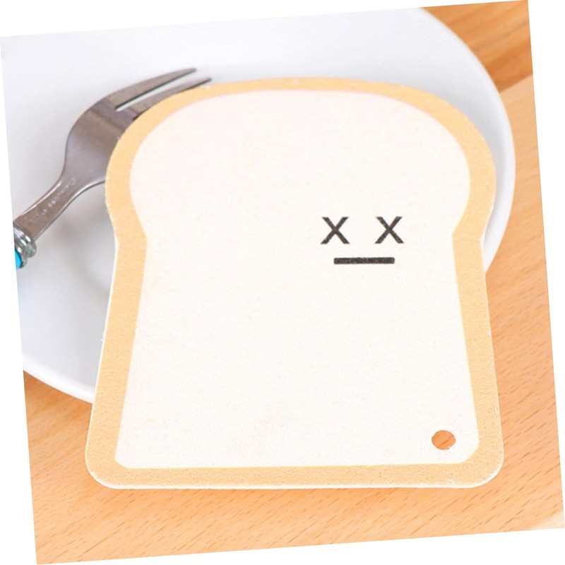 Levemolo 4pcs Compact Scrub Sponges Multi-Function Household Cleaning Sponge for