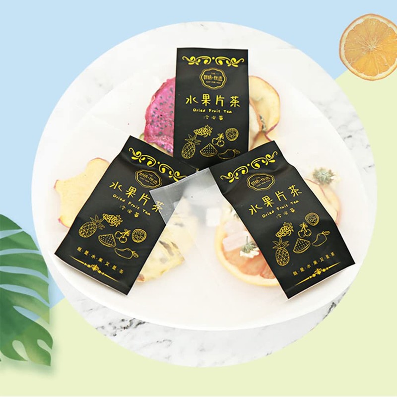 Fruit slice tea (drawer box) 100g(10g*10packs) 3.53oz(0.35oz*10packs) Scented Tea Bags