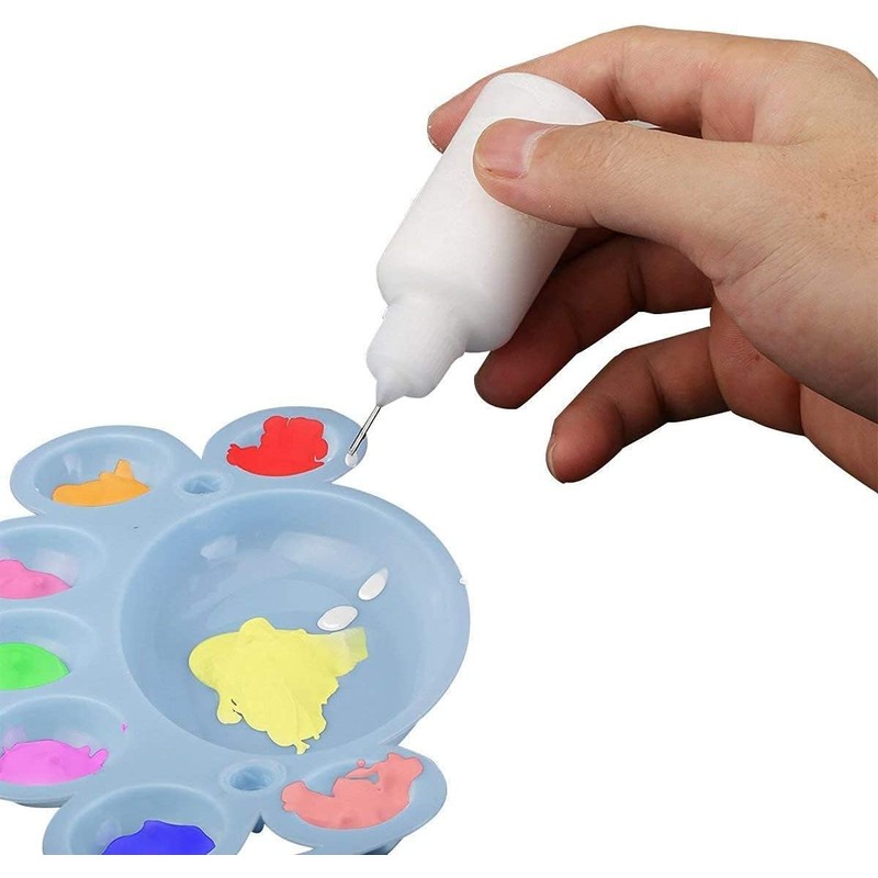 Needle Tip Bottles, 5 Pcs 30ML/1OZ Squeeze Plastic Bottle Dispensing