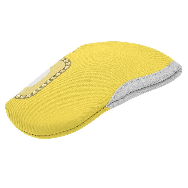10Pcs Golf Putter Head Cover Iron Club See Through Window