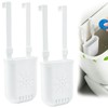 Controlled Release Toilet Bowl Cleaner Tablets Holder with Extension Rod,
