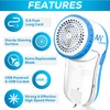Fabric Shaver Lint Remover, AW union USB Powered Lint Shaver