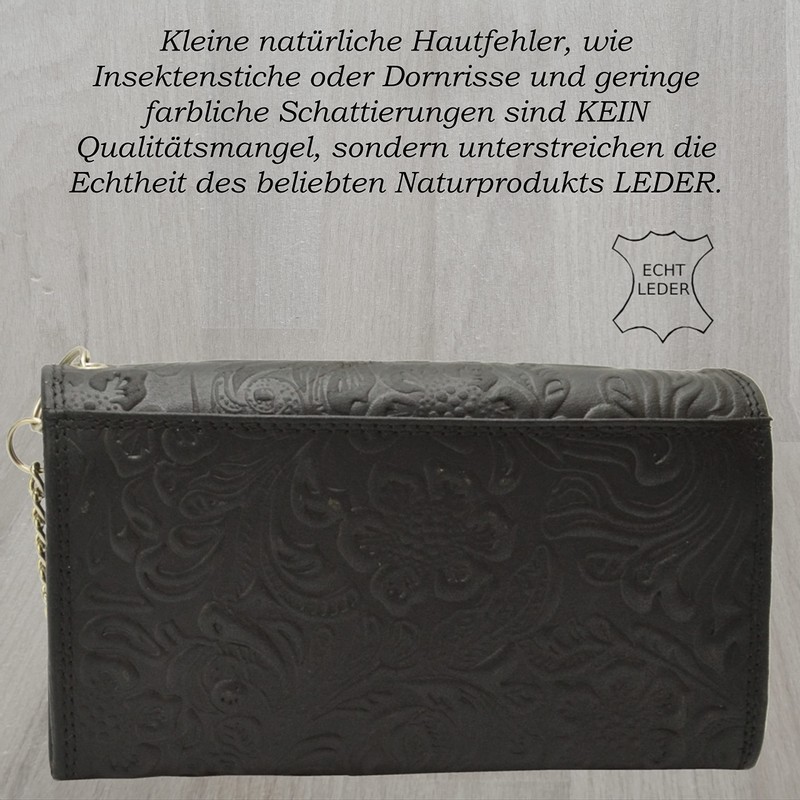 flevado Real Leather Gastro Waiter Service Wallet Large with Lilian