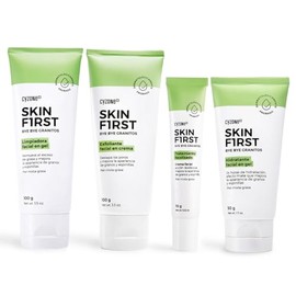 Cyzone - Set Bye Bye Granitos Skin First, Rutina Anti-Imperfecciones para Piel Joven, Gel Secante + Limpiador Facial, Reduce Granitos y Controla el Br