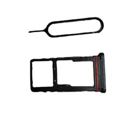 zhxchzhi OEM SIM Card Tray SD Tray Holder Slot +Pin Replacement for TCL TAB 8 LE 9137W (Black)