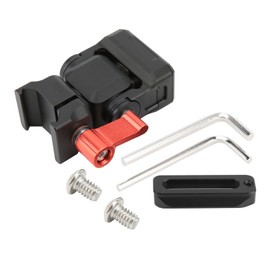 Camera Quick Release Plate 360° Adjustable Monitor Aluminum Alloy Holder Bracket