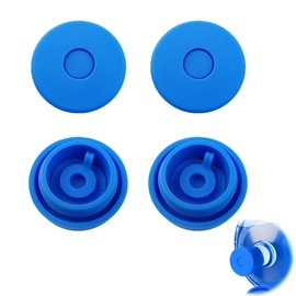 XCSJ Pack of 4 Water Jug Caps, Leak-Proof Water Bottle Stopper, Reusable Water Jugs, Replacement Water Jugs, Water Jug Caps for 55 mm Bottles, Leak-Proof