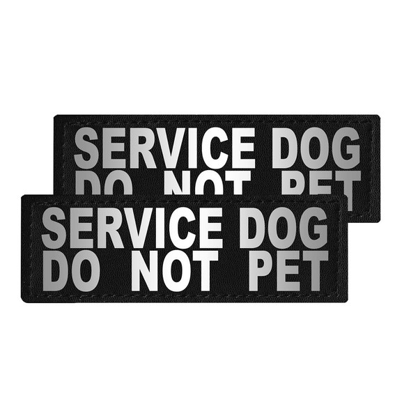 Dogline Service Dog Do Not Pet Vest Patches – Removable