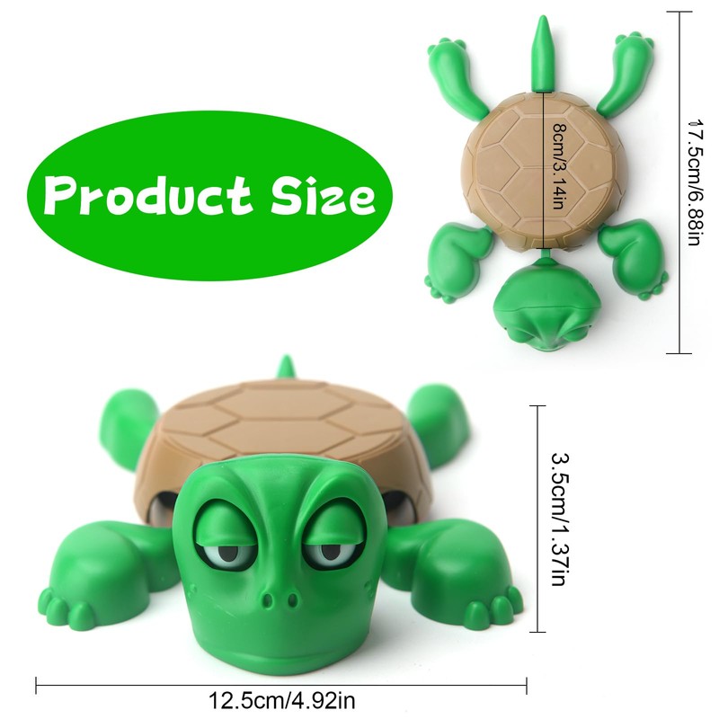 KutaKuta Turtle Funny Coaster, Funny Turtle Tea Cup Mat with