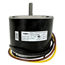 Carrier HC37GE210 GE 5KCP39EFN759AS 5KCP39EFS165S 1/5HP 825 RPM 208-230V HVAC Condenser Blower Fan Motor, 3S003 RHEEM 51-23055-12 OEM Quality