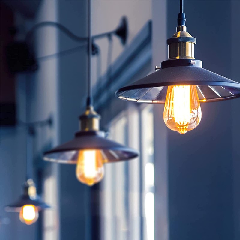 HTRUIYATY Vintage Pendant Light Holder E27 Suspension Light Fitting Modern