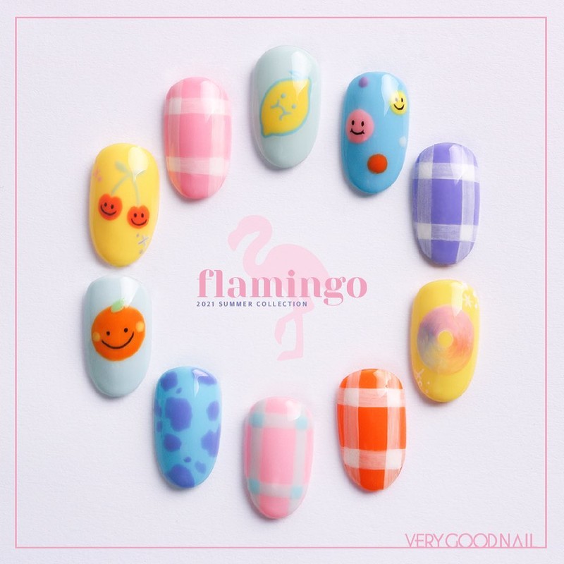 Very Good Nail Flamingo Single Item / 베리굿네일 플라밍고 단품