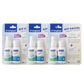 RT MAGIQUE | Kits Cuidado Facial | Cremas hidratantes faciales + Lociones Aclarantes | Skincare Hidratante 24h y Tratamiento quita manchas para piel |