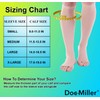 Doc Miller Open Toe Compression Socks for Women 8-15 mmHg